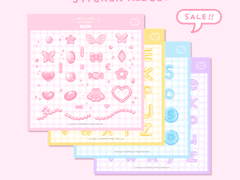 [ goodnote sticker ] 반짝반짝 보석 스티커 ALL SET