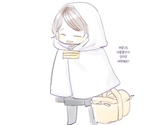 20210610 지령팔이 하얀모자