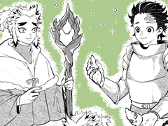 귀멸밥 (던전밥au) 설정