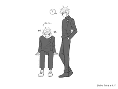 [고죠유지] 선후배au 만화