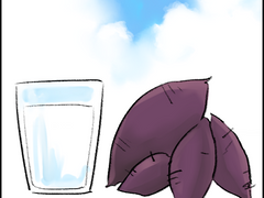 [쿠킹덤] 우유구마 여름합작