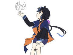 오너캐 낙서채색