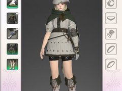 24. 무지갯빛 유격대 누비옷/ 아트로키랍토르 유격대 팔보호구/ 금빛 반바지