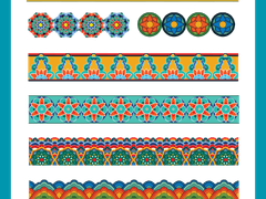 [굿노트][스티커] 단청 스티커