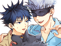 연성교환(귀멸 렌센↔주술 고죠후시) +