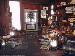 FF14하우징-라벤더 중형