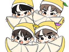 레몬할라 키링 도안나눔