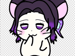 시노부 햄토리 키링 도안