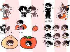 중독 굿노트 스티커