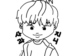 진 셀카 사과지니