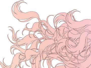 [적층형] 간편한 곱슬머리 브러시 8종