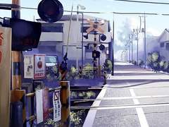 첫사랑 조각, 햄버거집에서