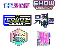 [스티커] 음악방송 로고 스티커