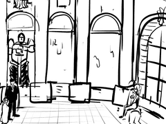 엘프노예만화 18화 콘티