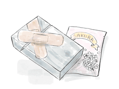 alcohol, tobacco, cherry blossoms