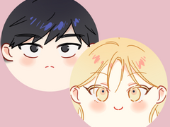 은영이랑 해준이 포토톡 도안 유료배포