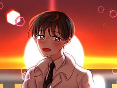 노을 아래 김독자