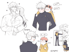 [고죠유지] ts+사토루 형아랑 애기 유지