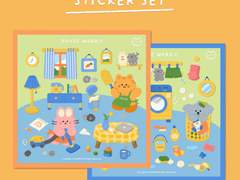 [ goodnote sticker ] 집안일 스티커 set