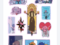 시부야A 스티커