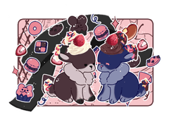 동물화 커미션 "달콤 젤리" 타입