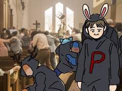 자매꽃,할로윈,여걸