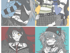 랜덤 펑크룩 커미션