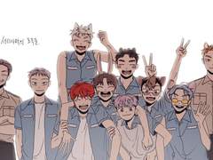 서리사막의 도둑들 팬아트