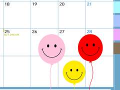 [스티커] 스마일 풍선