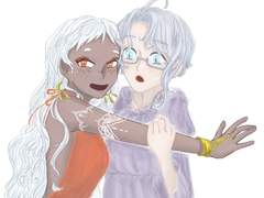 카림과 아즐 그렸던 것