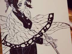 [시노부] 손그림