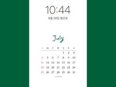 2021년 7월 모바일 달력 무료 공유!