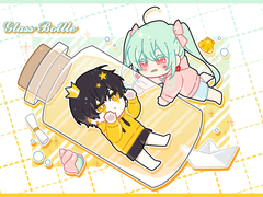 말랑말랑 고정틀 커미션 (우산/유리병/핫케이크)