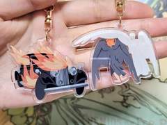 멋징시즌2 컨펌 기념 크롤아지+벤틀리 아크릴키링 도안 배포