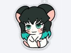 무이치로 햄토리 키링 도안