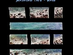 [굿노트 스티커] 파도 마스킹 테이프