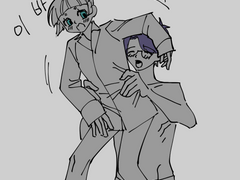 자컾 드컾.... 잠옷 나눠입기