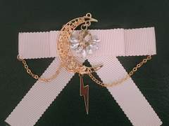 내스급 캐릭터 테마 리본 브로치