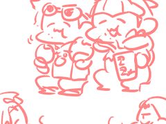 울언니가 그려준 금랑순무&구즈나누 그림3