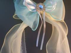 리본 브로치 샘플