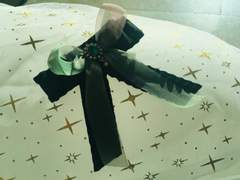 해리포터 테마 리본 브로치