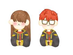 [수상한메신저] 그림 모음