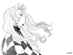 [탄지로] 장발지로 낙서