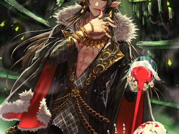 <정령왕 엘퀴네스 개정판> 일러스트 작업 21~28 (2017~2018)