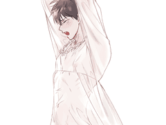 슬립 입은 유진