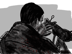 탱크 뎀프시 잉크 그림