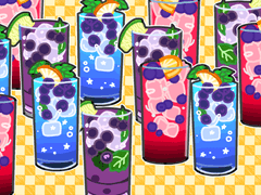 블루베리 에이드 데코 브러시