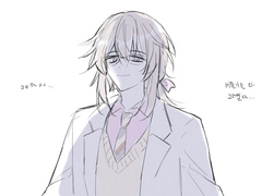 [하토풀] 이와미네 슈우 위주 낙서 1