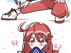 [신별/시파이] 체육복 낙서