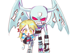 아이스데블몬(임프몬)×이즈미 프로필 및 서사